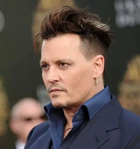 johnny depp undercut